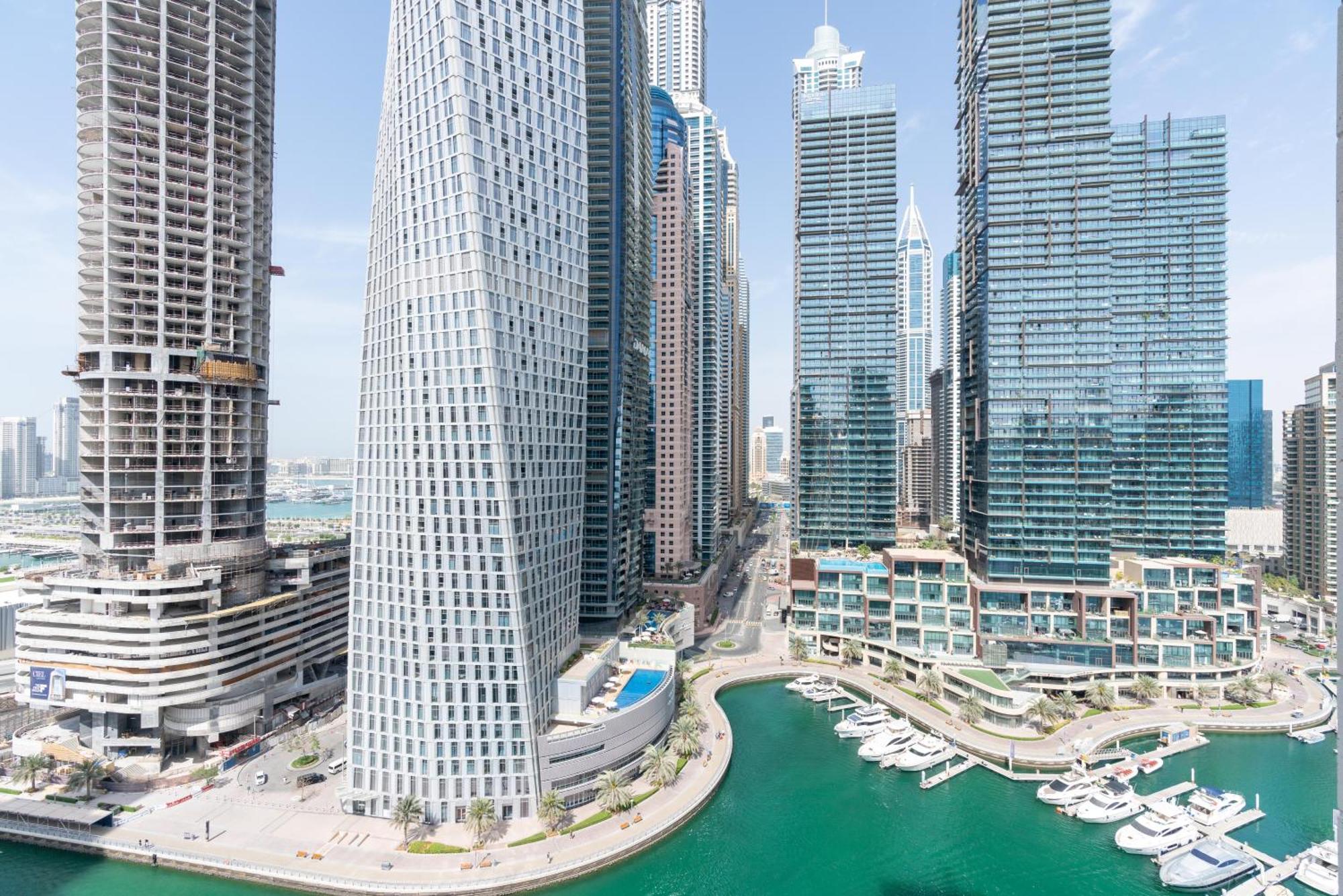 Apartamento Vacay Lettings -2 Bed Iris Blue Dubai Marina Exterior foto
