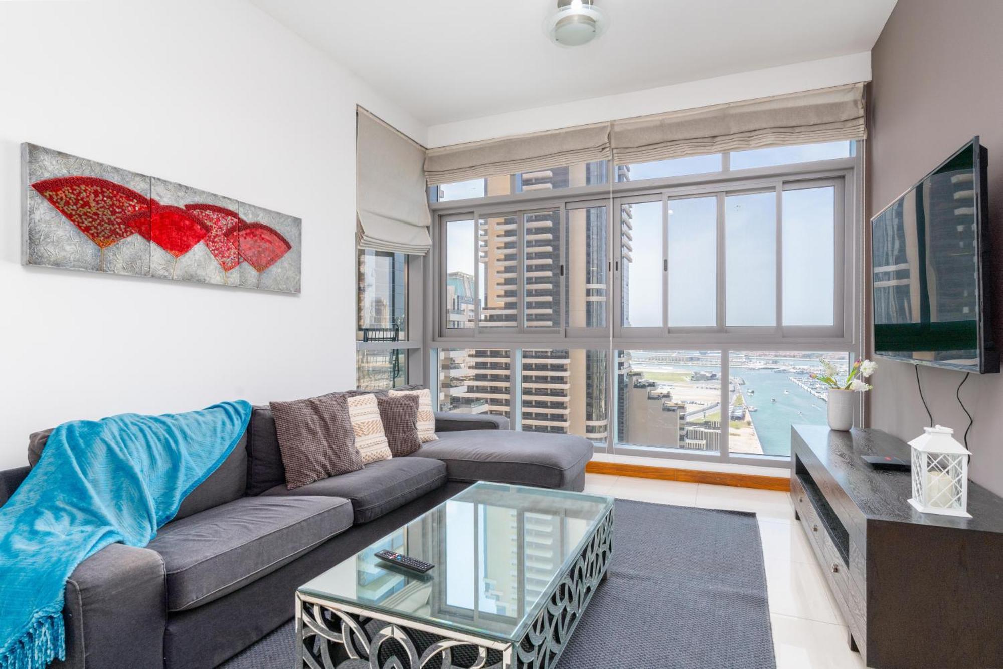 Apartamento Vacay Lettings -2 Bed Iris Blue Dubai Marina Exterior foto